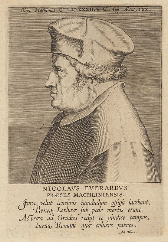 Nicolaus Everardi - Antonius Miraeus