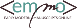 Logo EMMO - EWaerly Modern Manuscripts Online