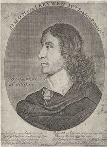 Portrait of Simon van Leeuwen by P. Philippe, 1662 - Amsterdam, Rijksmuseum
