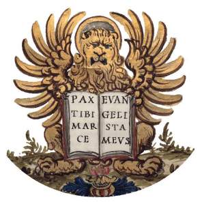 Logo Archivio di Stato di Venezia showing the Venetian lion