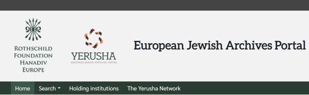 Banner Yersusha Search Portal (detail)